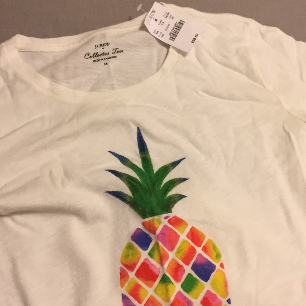 NWT J. Crew Collector’s Pineapple tee